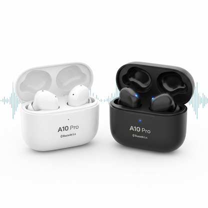 A10 Pro | Auriculares inalámbricos Bluetooth 5.4 con ENC